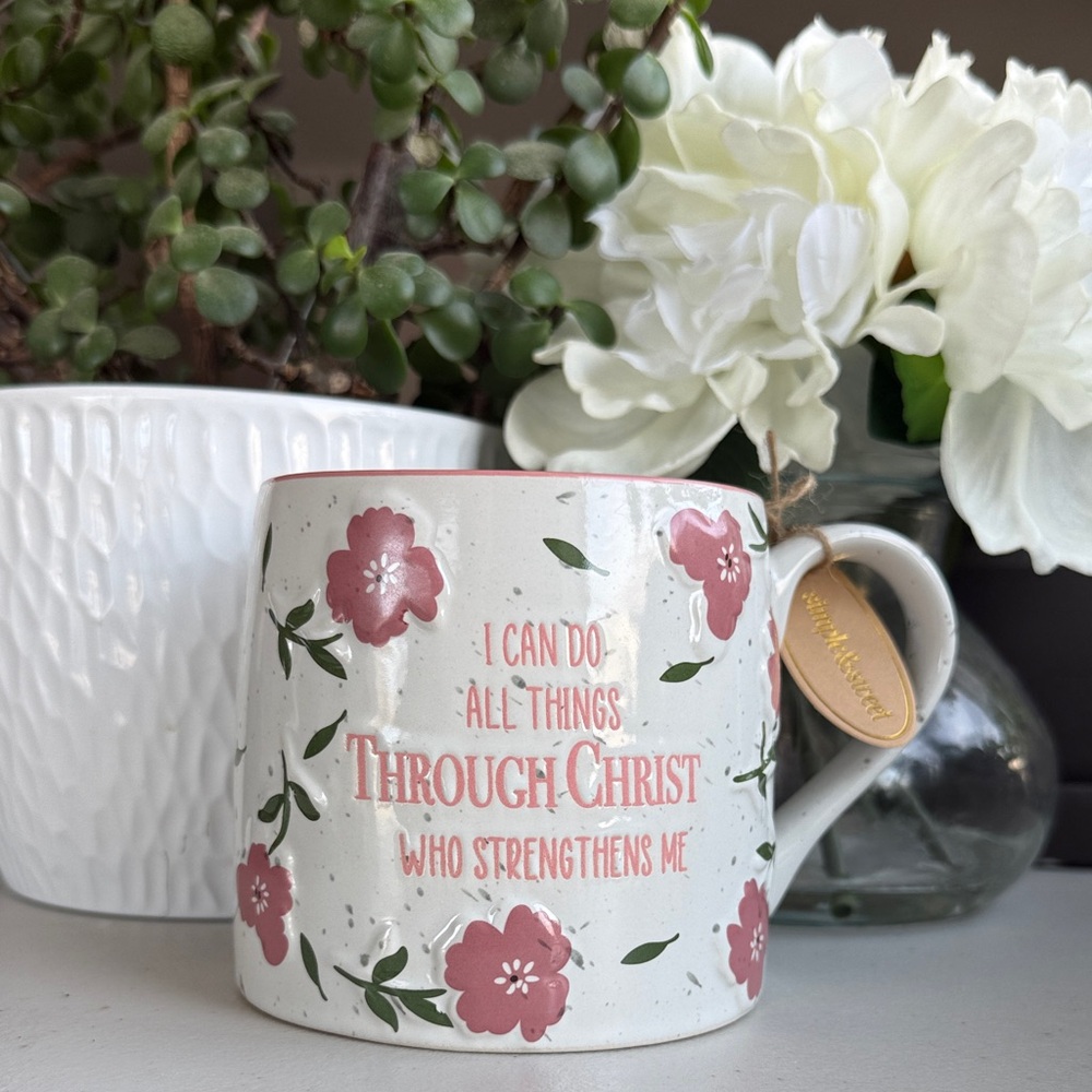 ✨NWT Philippians 4:13 Mug🩷